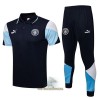 Manchester City Trainings Polo 2022-23 Blauwe - Heren